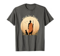 Walk Peace Mindful Dog Walking Yoga T-Shirt - Graphic Print Men Women - T-Shirt, Sweatshirt, Hoodie