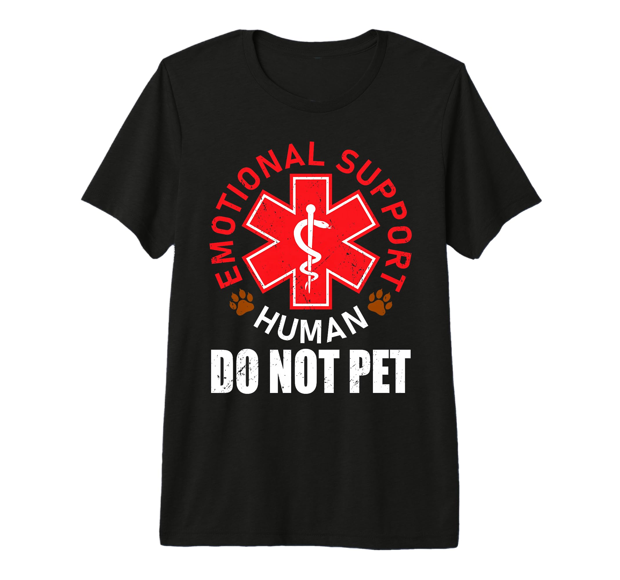 Emotional Support Human Do Not T-Shirt - Casual Everyday Wear for Adults - T-Shirt, Sweatshirt, Hoodie