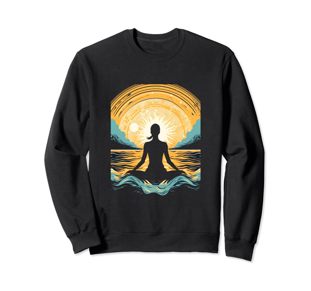 Yoga Yogi Spiritual Meditation Sweatshirt - Unique Graphic Men Women - T-Shirt, Sweatshirt, Hoodie