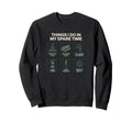 Yoga Things I Do My Spare Time Sweatshirt - Aesthetic Graphic Unisex - T-Shirt, Sweatshirt, Hoodie