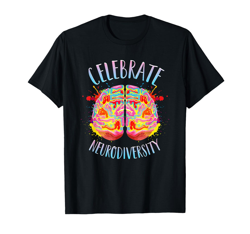 Neurodiversity Celebrate Spectrum T-Shirt - Minimalist Print Men Women - T-Shirt, Sweatshirt, Hoodie
