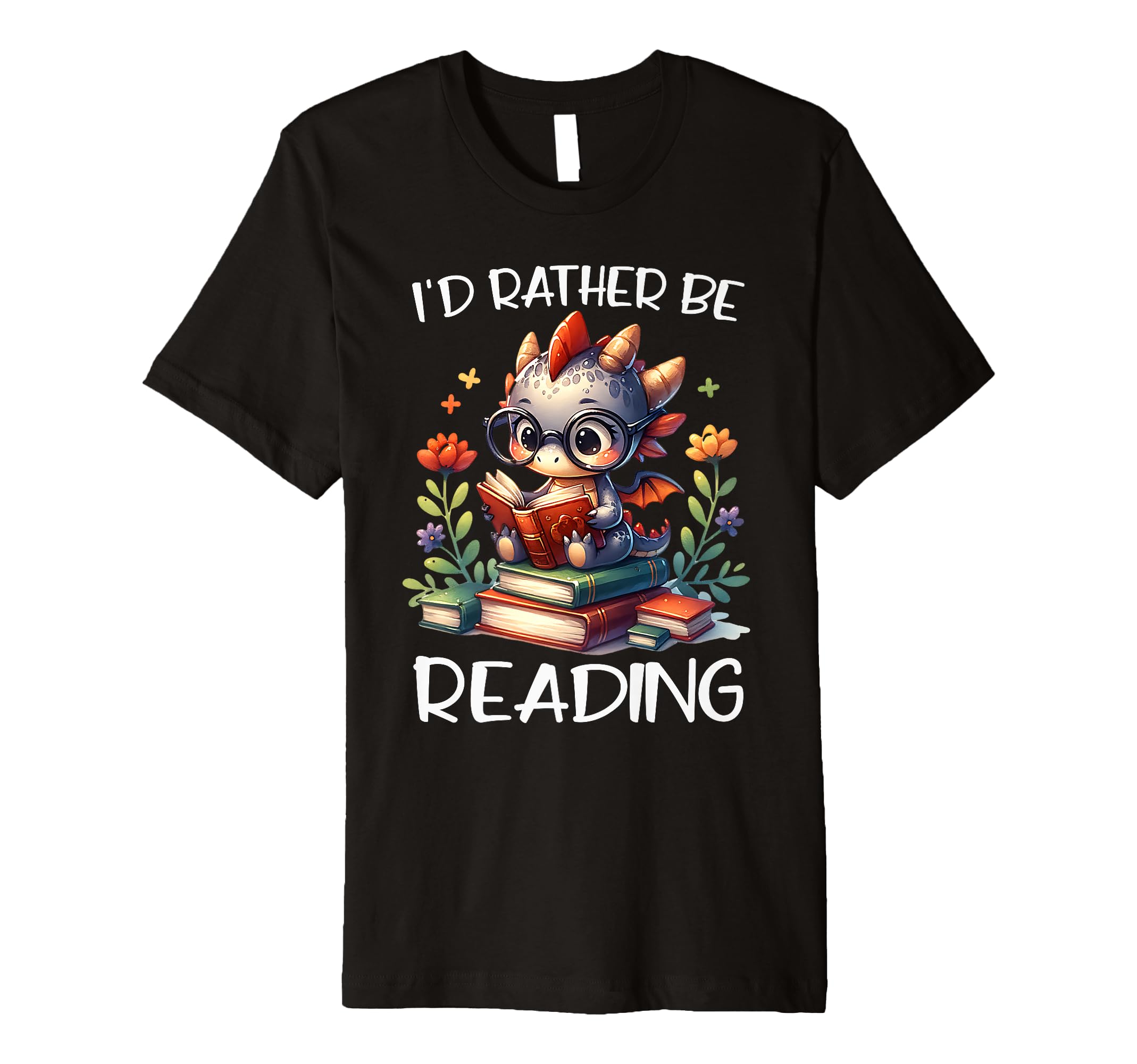 Book Lover Id Rather Be Reading T-Shirt - Unique Graphic Men Women - T-Shirt, Sweatshirt, Hoodie