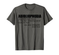 Abibliophobia Definition Love Books T-Shirt - Trendy Graphic Men Women - T-Shirt, Sweatshirt, Hoodie