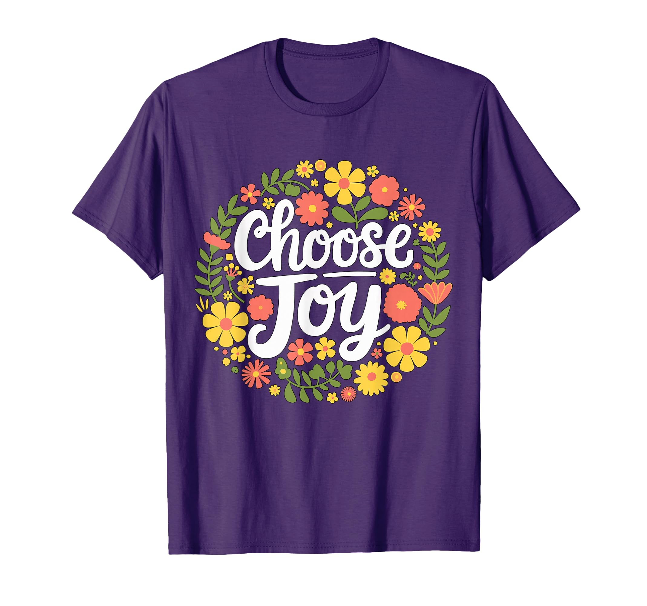 Choose Joy Motivational Self Love T-Shirt - Minimalist Print for Adults - T-Shirt, Sweatshirt, Hoodie