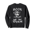 Book Wyrm Fantasy Book Lover Sweatshirt - Minimalist Print Men Women - T-Shirt, Sweatshirt, Hoodie