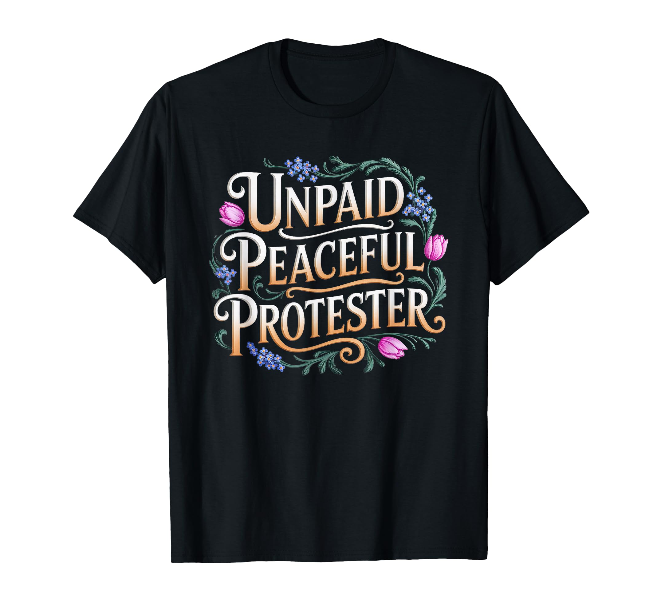 Unpaid Peaceful Protester Co Hoodie - Aesthetic Graphic Unisex - T-Shirt, Sweatshirt, Hoodie