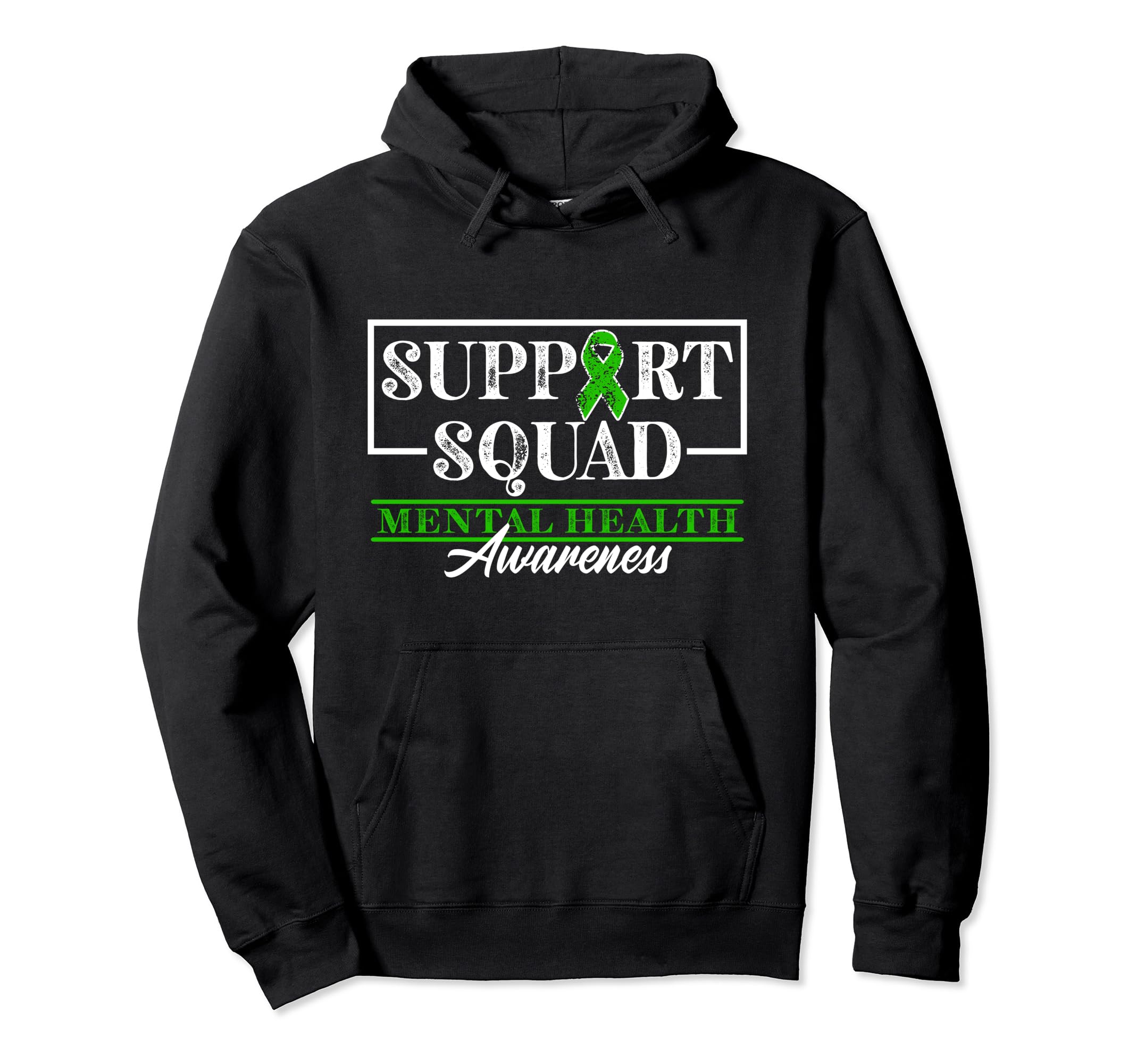 Support Awareness Squad I Depression Hoodie - Trendy Graphic Men Women - T-Shirt, Sweatshirt, Hoodie