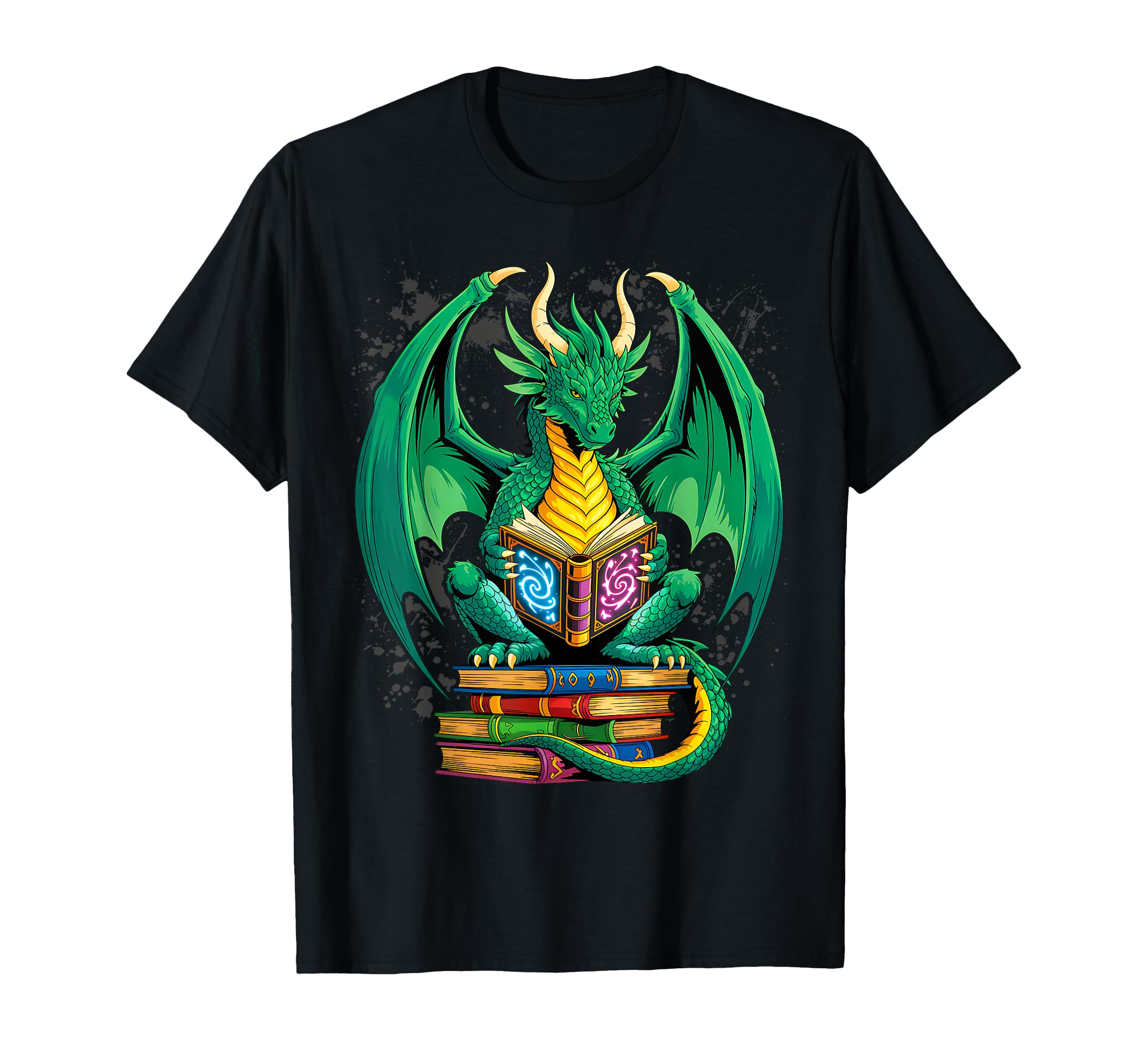 Book Dragon Reading Lover Gift Co T-Shirt - Trendy Graphic Men Women - T-Shirt, Sweatshirt, Hoodie
