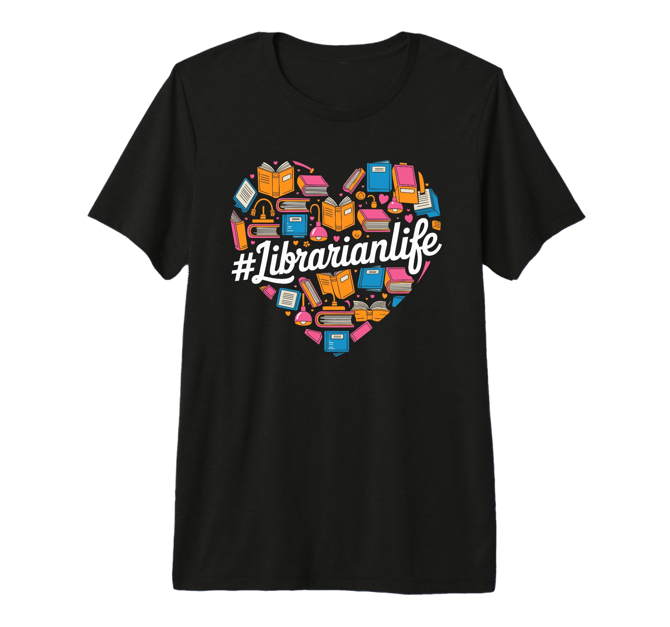Librarian Life Book Reader Lover T-Shirt - Graphic Print for Adults - T-Shirt, Sweatshirt, Hoodie