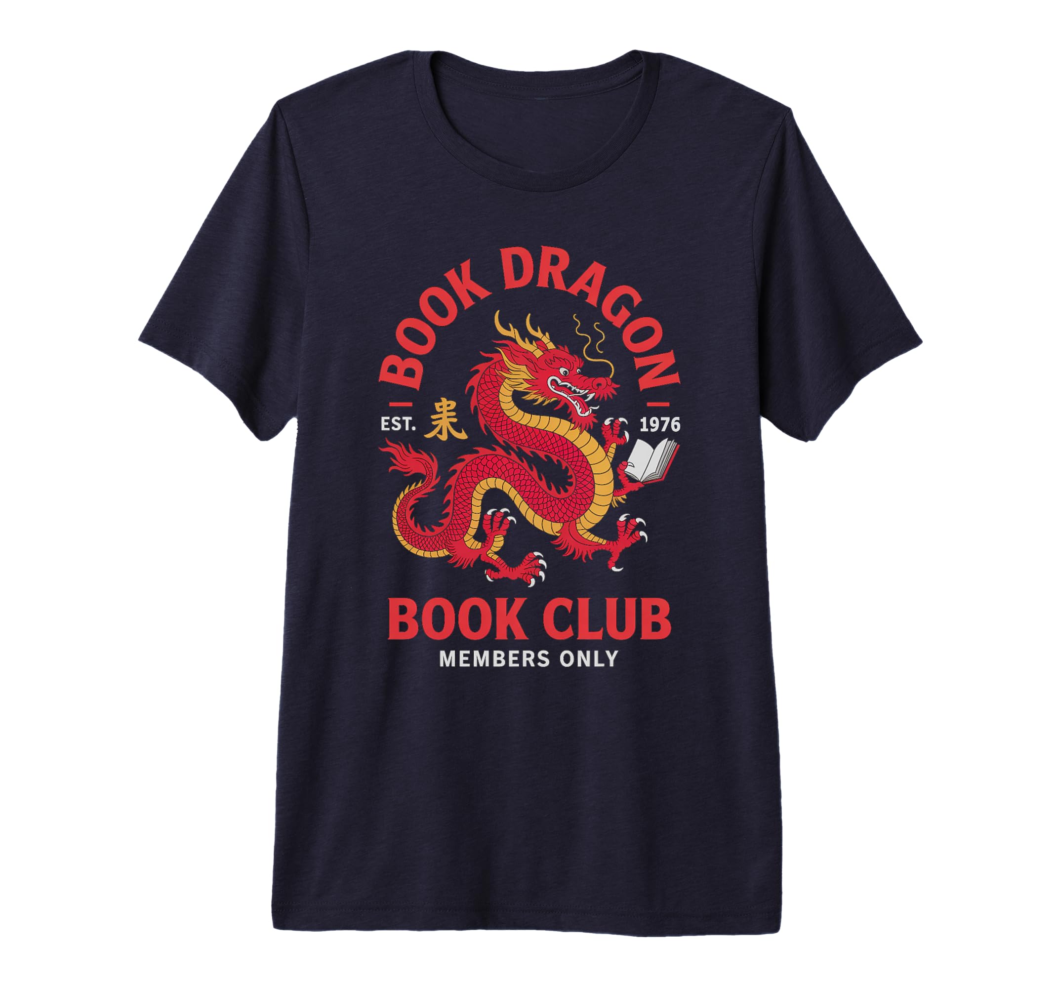Birthday Book Dragon Club 1976 Cny T-Shirt - Custom Art Print Unisex - T-Shirt, Sweatshirt, Hoodie