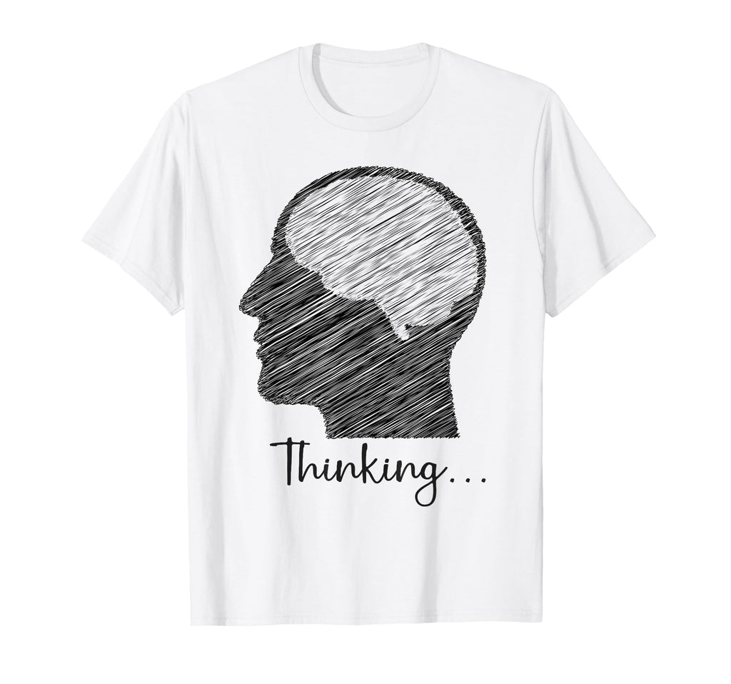 Im Critical Thinking Scribble Art T-Shirt - Fun Novelty Design Men Women - T-Shirt, Sweatshirt, Hoodie