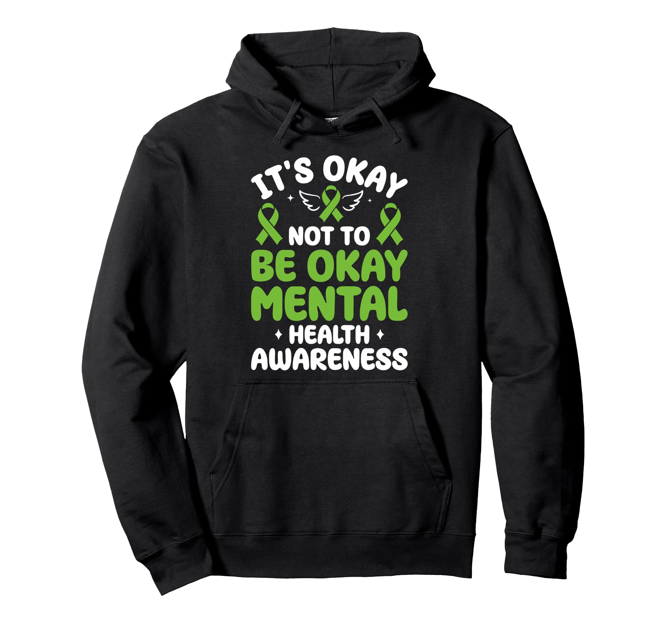 Its Okay Not To Be Okay Mental Health Hoodie - Aesthetic Graphic Unisex - T-Shirt, Sweatshirt, Hoodie