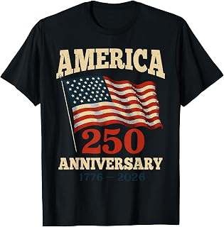 250th USA Patriotic 4th of July T-Shirt Unisex T-shirt, Sweatshirt, Hoodie, Long Sleeve Tee - T-Shirt, Sweatshirt, Hoodie