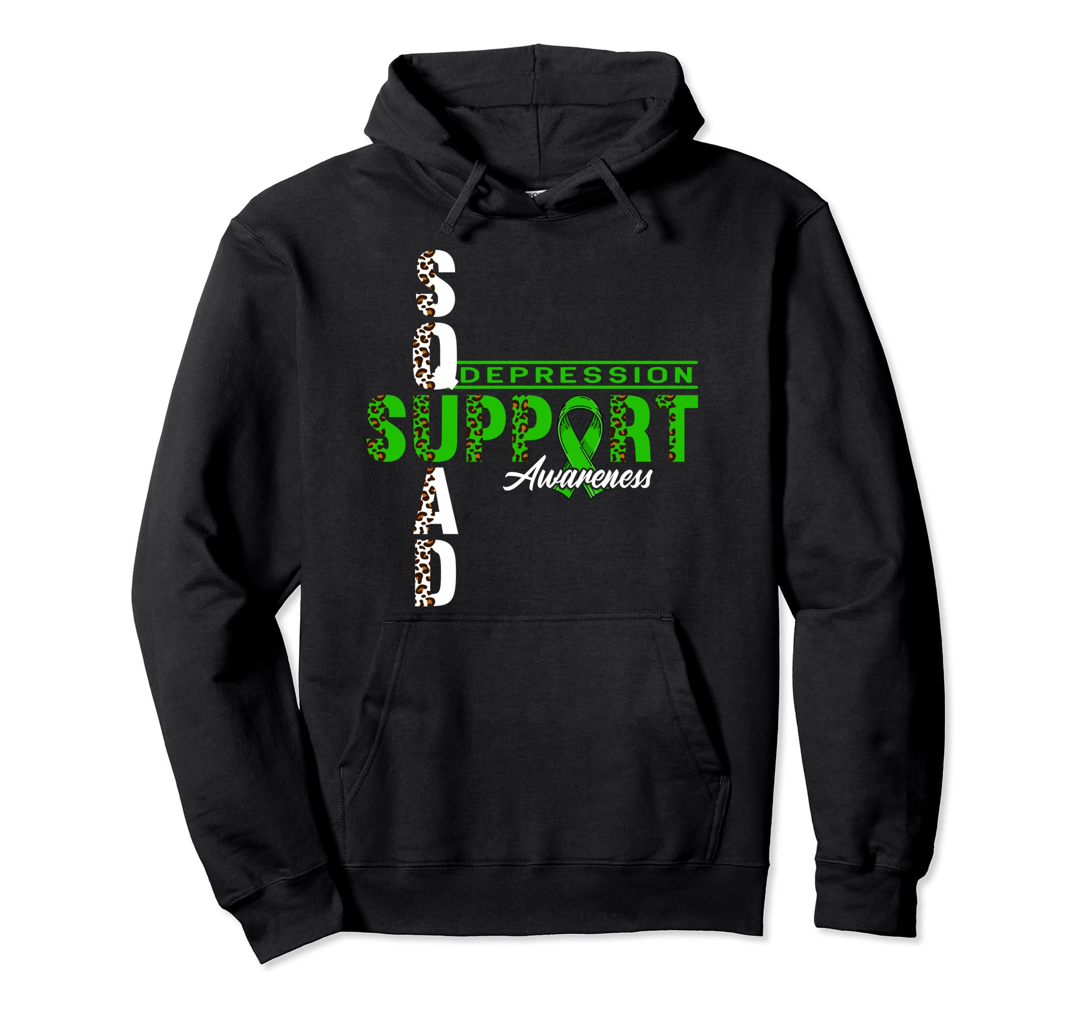 Support Awareness Squad I Mental Hoodie - Casual Everyday Wear Men Women - T-Shirt, Sweatshirt, Hoodie