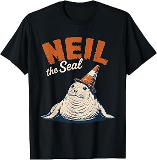 Neil The Seal Tasmania Funny Traffic Cone T-Shirt Unisex T-shirt, Sweatshirt, Hoodie, Long Sleeve Tee - T-Shirt, Sweatshirt, Hoodie