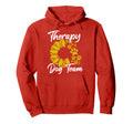 Therapy Dog Team Group Dog Handler Hoodie - Novelty Apparel for Adults - T-Shirt, Sweatshirt, Hoodie