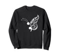 Semicolon Butterfly Pocket Butterfly Sweatshirt - Aesthetic Graphic Unisex - T-Shirt, Sweatshirt, Hoodie