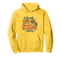 Book Lovers Book Day Keeps Mental Hoodie - Custom Art Print Unisex - T-Shirt, Sweatshirt, Hoodie