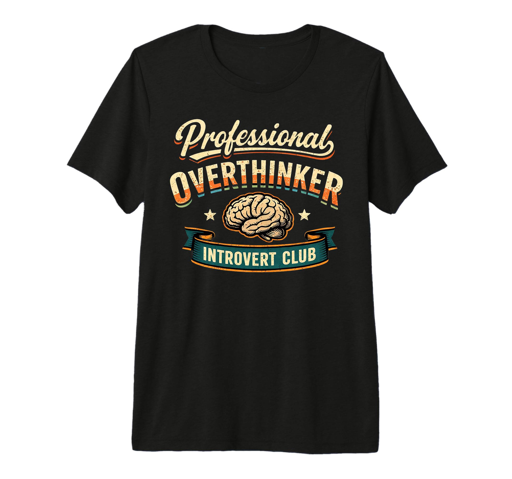 Professional Overthinker Introvert T-Shirt - Novelty Apparel Men Women - T-Shirt, Sweatshirt, Hoodie