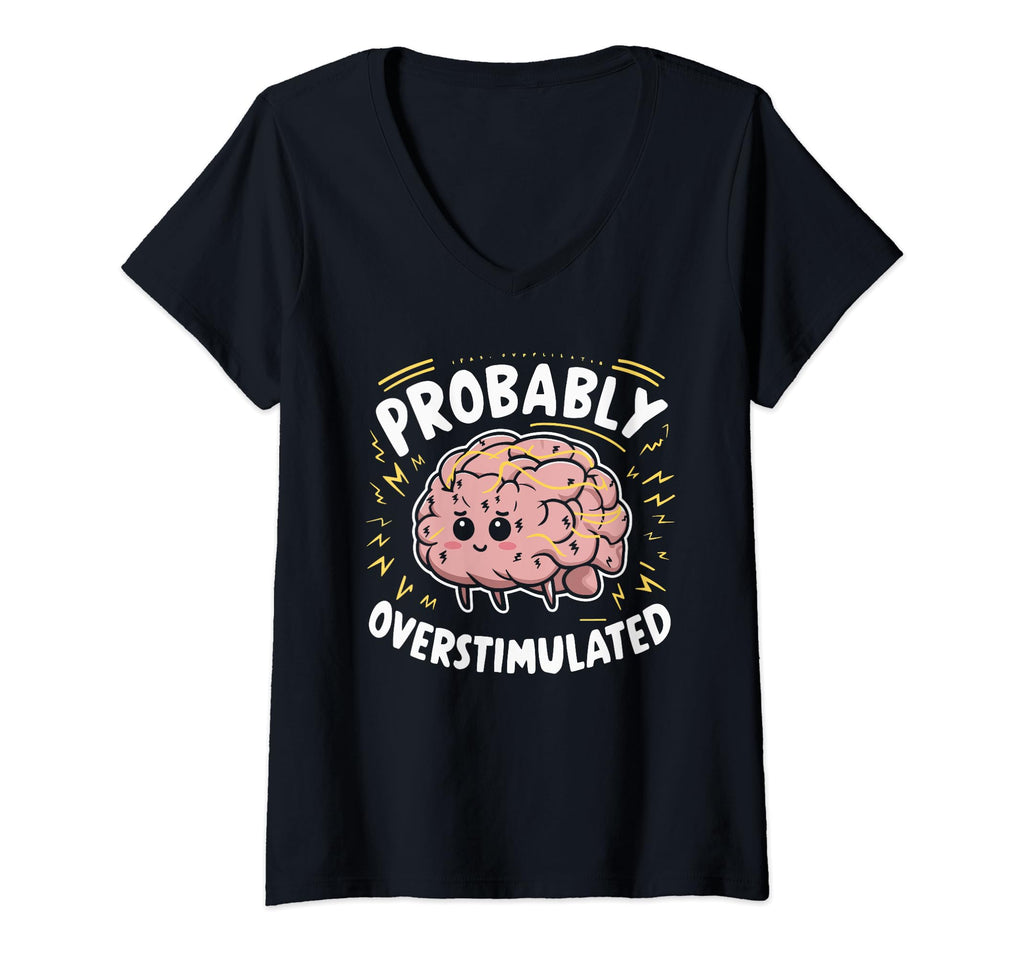 Anxiety Introvert Mental Health T-Shirt - Graphic Print for Adults - T-Shirt, Sweatshirt, Hoodie