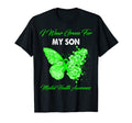 Butterfly I Wear Green My Son Mental T-Shirt - Streetwear Style Unisex - T-Shirt, Sweatshirt, Hoodie