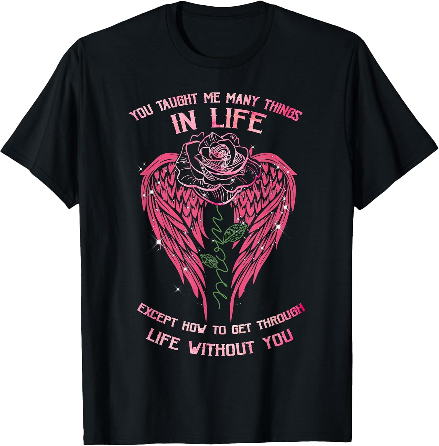 My Mom Is In Heaven - I Miss Her Unisex T-shirt, Sweatshirt, Hoodie, Long Sleeve Tee - T-Shirt, Sweatshirt, Hoodie