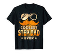 Mens Coolest Step Dad Ever Fathers Day T-Shirt - Novelty Apparel Unisex - T-Shirt, Sweatshirt, Hoodie
