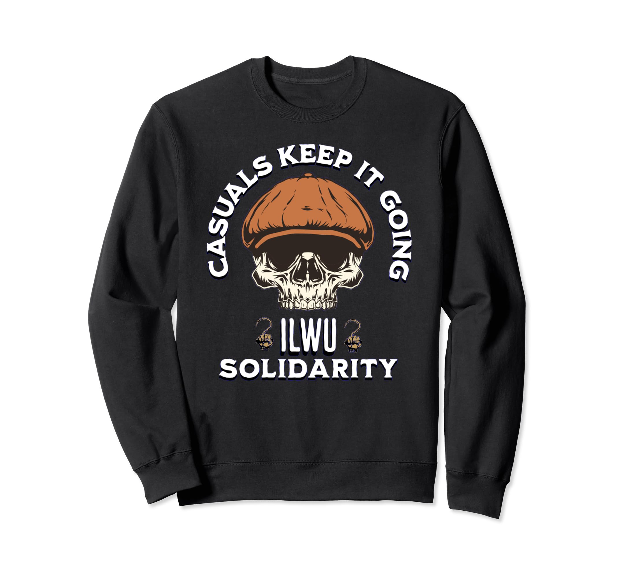 Casuals Keep Going Ilwu Solidarity Sweatshirt - Trendy Graphic Men Women - T-Shirt, Sweatshirt, Hoodie