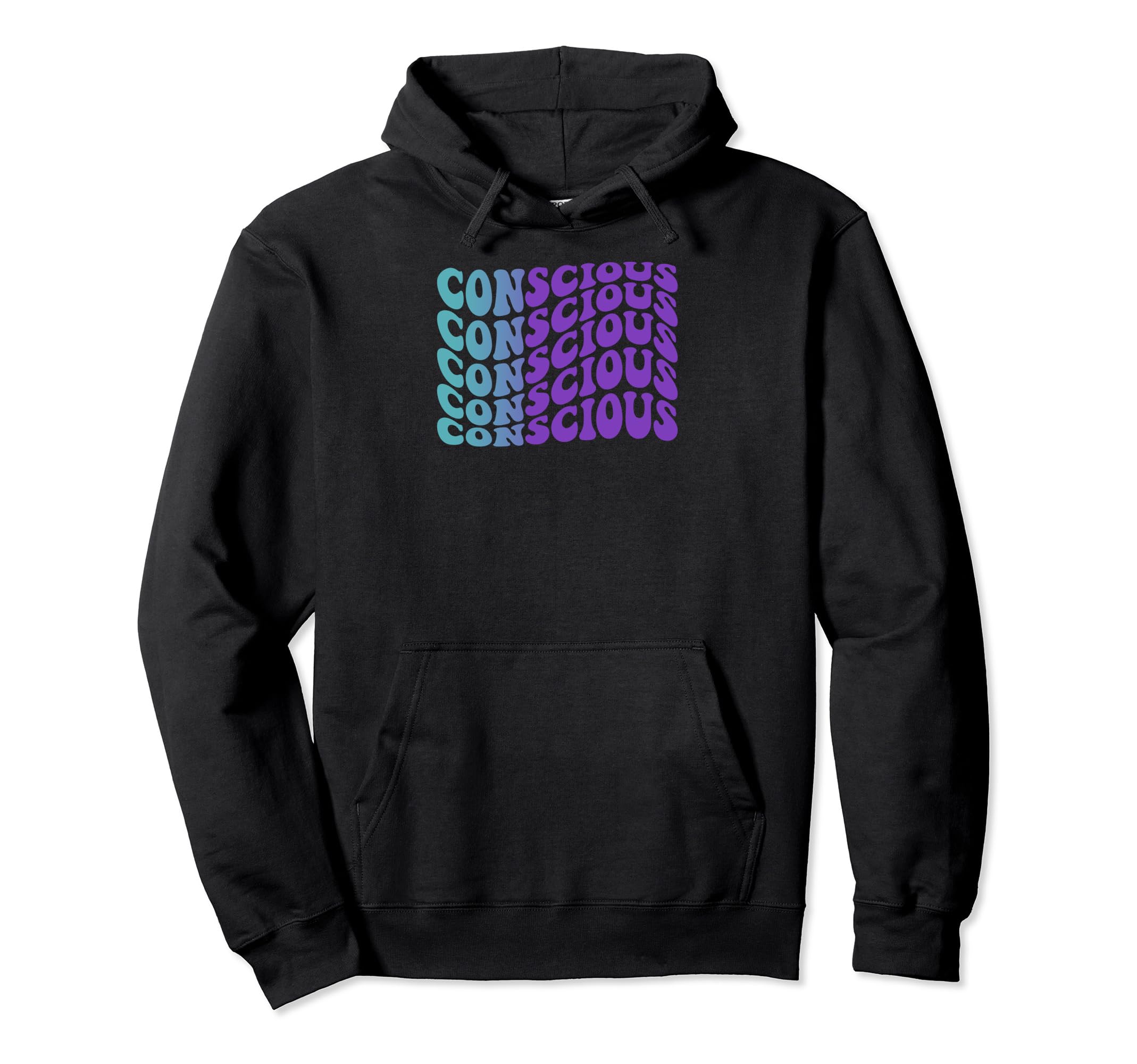 Conscious Self Care Hoodie - Aesthetic Graphic for Adults - T-Shirt, Sweatshirt, Hoodie