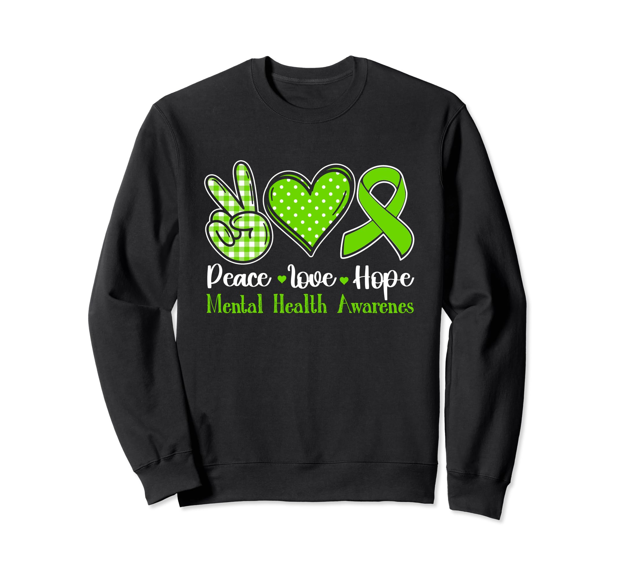 Its Okay To Not Be Okay Mental Health Sweatshirt - Graphic Print Unisex - T-Shirt, Sweatshirt, Hoodie