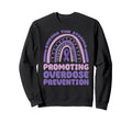 End Stigma Promote Overdose Prevention Sweatshirt - Streetwear Style Unisex - T-Shirt, Sweatshirt, Hoodie