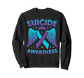 Suicide Prevention Awareness Sweatshirt - Casual Everyday Wear for Adults - T-Shirt, Sweatshirt, Hoodie