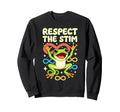 Respect Stim Infinity Frog Sweatshirt - Casual Everyday Wear Unisex - T-Shirt, Sweatshirt, Hoodie