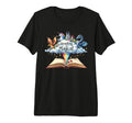 Reading Is Magical Unicorn Dragon T-Shirt - Aesthetic Graphic Men Women - T-Shirt, Sweatshirt, Hoodie