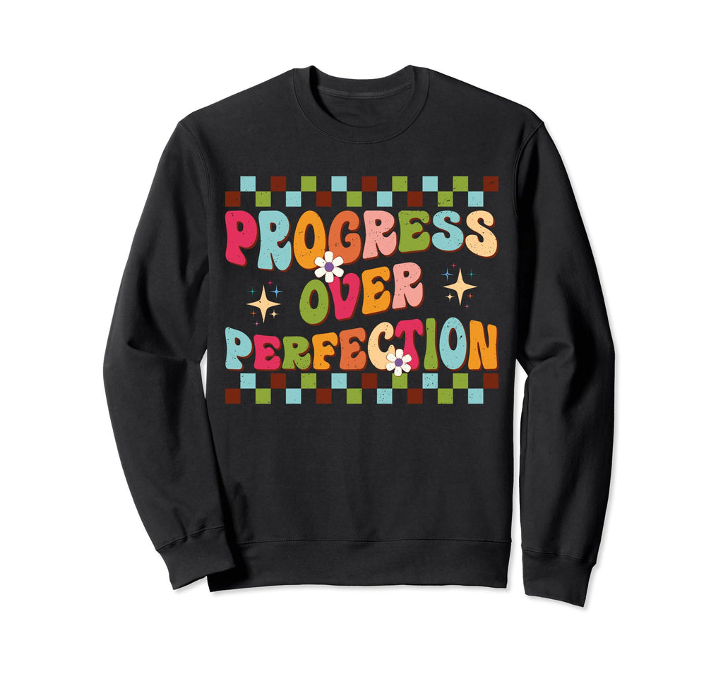 Back To School Motivational Groovy Sweatshirt - Custom Art Print Men Women - T-Shirt, Sweatshirt, Hoodie