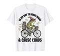 My Way To Hoard Books And Cause Chaos T-Shirt - Graphic Print for Adults - T-Shirt, Sweatshirt, Hoodie