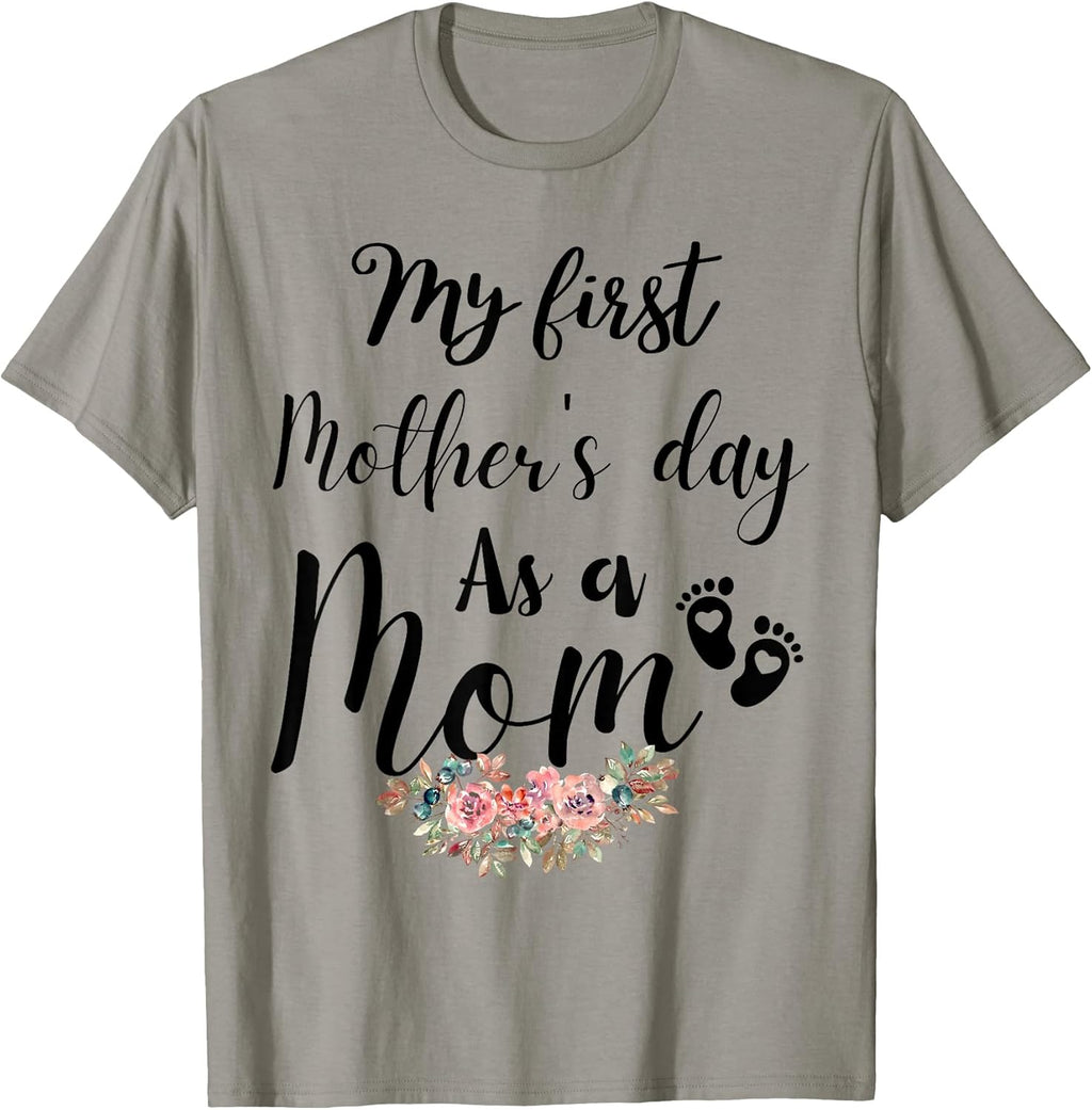 Funny Happy Mothers Day 2026 Cute Floral For Women Unisex T-shirt, Sweatshirt, Hoodie, Long Sleeve Tee - T-Shirt, Sweatshirt, Hoodie
