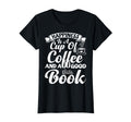 Happiness Is Cup Coffee And Good Book T-Shirt - Minimalist Print Men Women - T-Shirt, Sweatshirt, Hoodie
