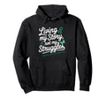 Positive Motivational Mental Health Hoodie - Custom Art Print Unisex - T-Shirt, Sweatshirt, Hoodie