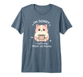 Introvert Coffee Cat Lover Social T-Shirt - Novelty Apparel for Adults - T-Shirt, Sweatshirt, Hoodie