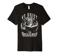Be Quiet Im Reading Funny Gothic Book T-Shirt - Graphic Print Men Women - T-Shirt, Sweatshirt, Hoodie