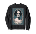 Mary Shelley Portrait Tribute To Sweatshirt - Custom Art Print for Adults - T-Shirt, Sweatshirt, Hoodie