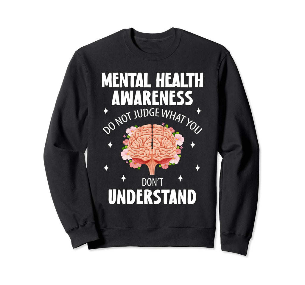 Check Out My Mental Health Shirts T-Shirt - Aesthetic Graphic Men Women - T-Shirt, Sweatshirt, Hoodie