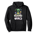 Reading Is Out This World Space Funny Hoodie - Novelty Apparel for Adults - T-Shirt, Sweatshirt, Hoodie