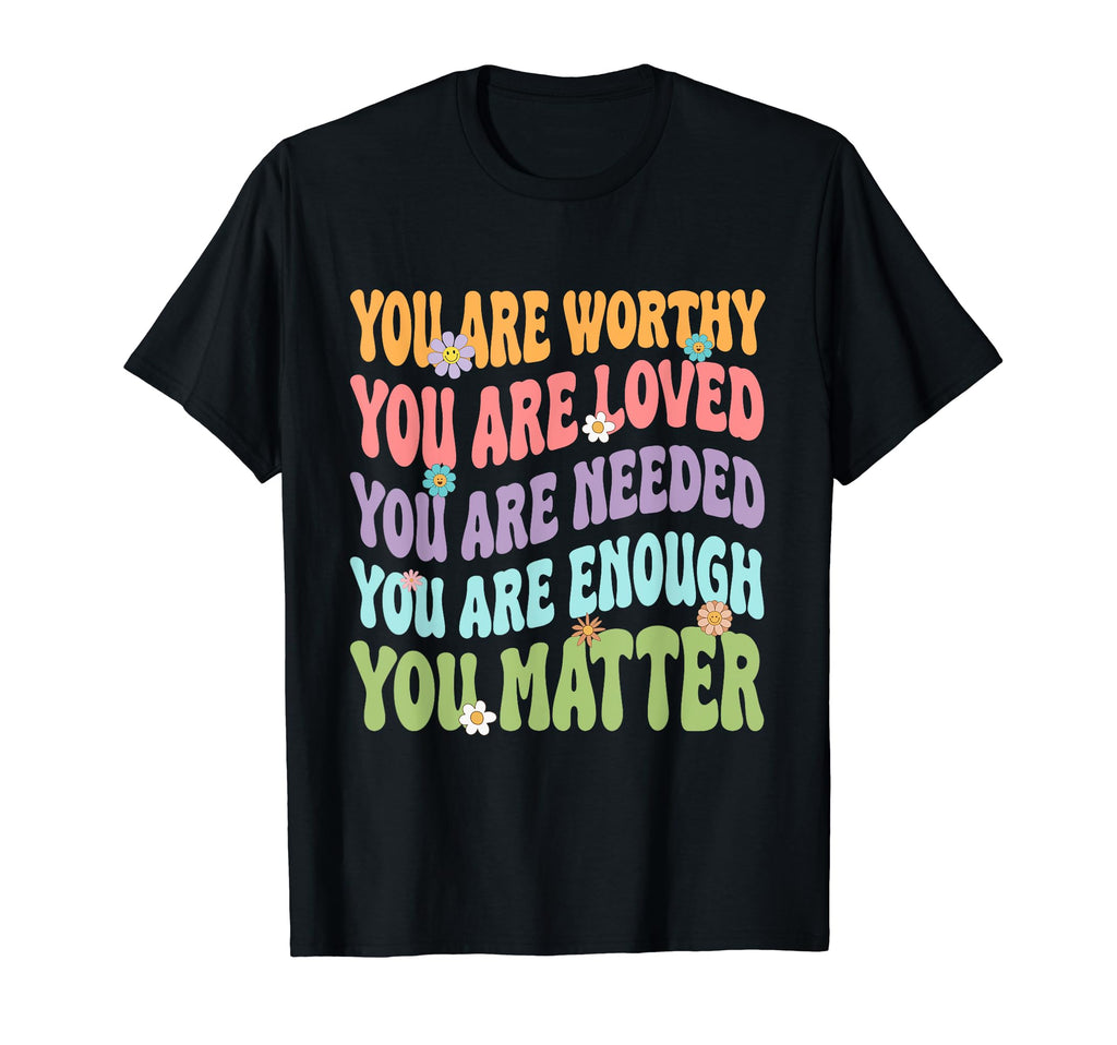 You Matter Kindness Be Kind Groovy T-Shirt - Aesthetic Graphic for Adults - T-Shirt, Sweatshirt, Hoodie