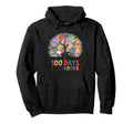 Happy 100 Days School Bibliophile Books Hoodie - Trendy Graphic Men Women - T-Shirt, Sweatshirt, Hoodie