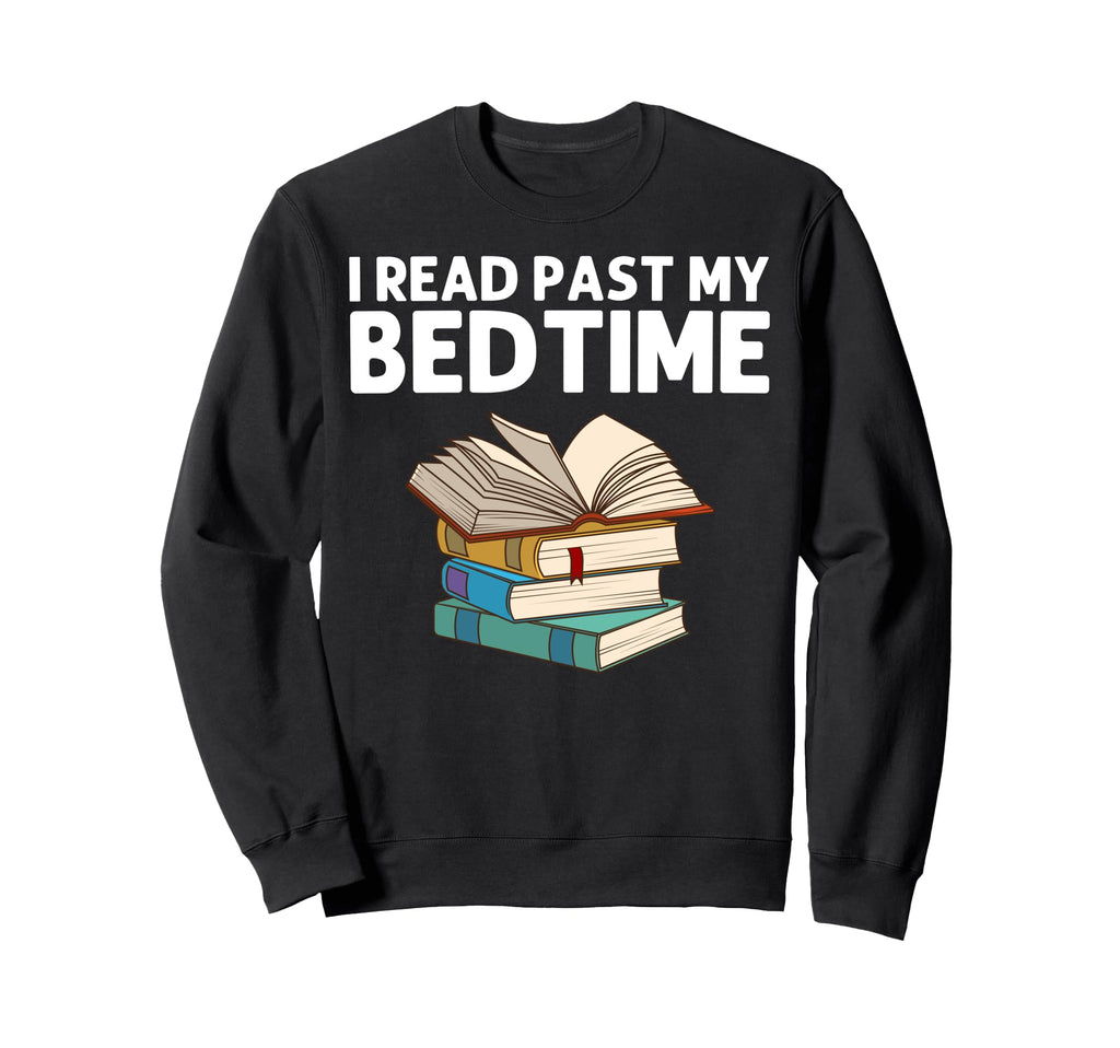 Funny Book Lover Designs Sweatshirt - Minimalist Print for Adults - T-Shirt, Sweatshirt, Hoodie