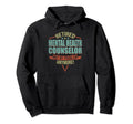 Funny Retired Mental Health Counselor Hoodie - Custom Art Print Unisex - T-Shirt, Sweatshirt, Hoodie