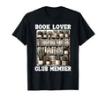 Book Lover Club Member Bookworm Shelf T-Shirt - Trendy Graphic Men Women - T-Shirt, Sweatshirt, Hoodie