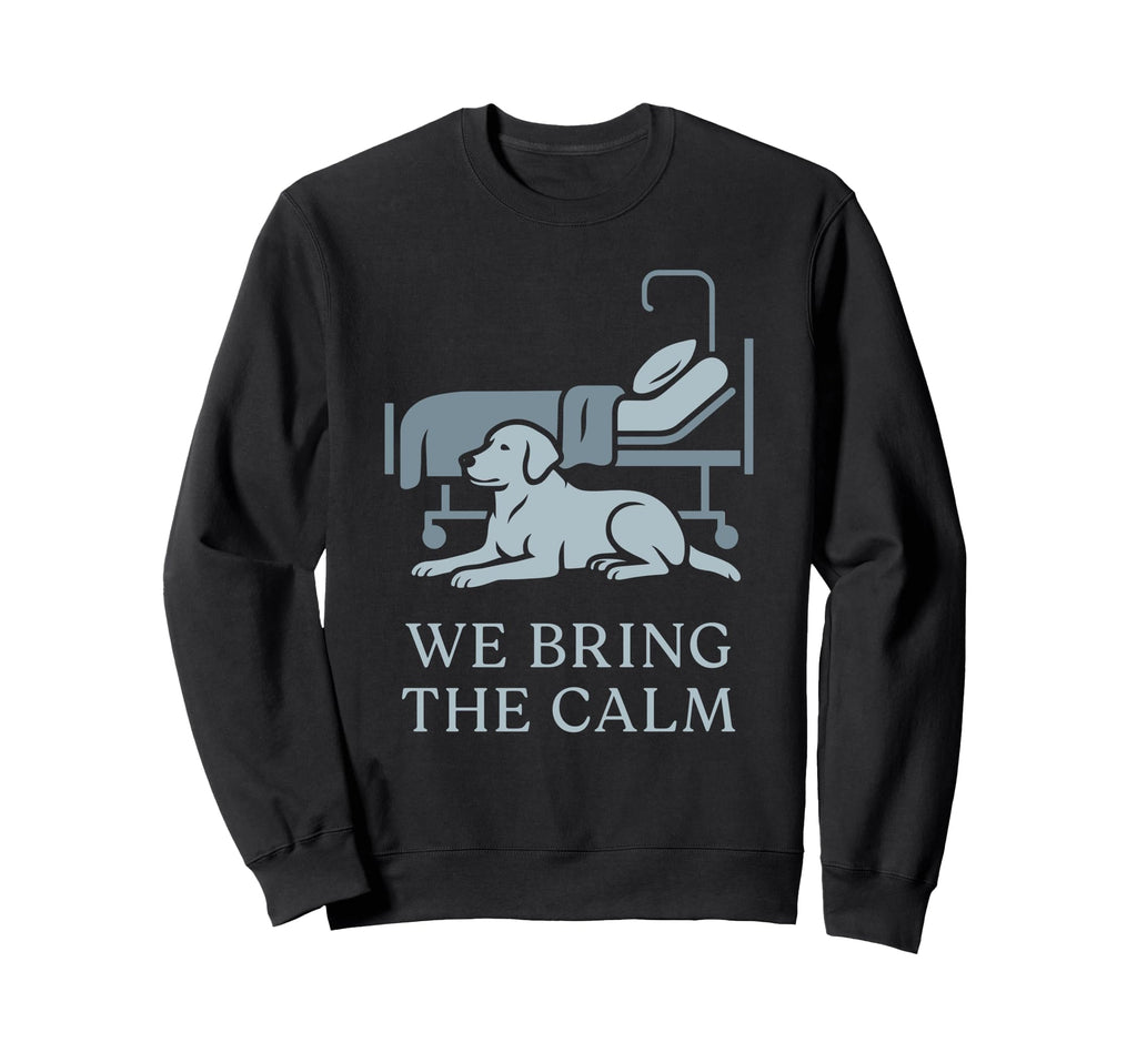 Therapy Dog Emotional Support Sweatshirt - Fun Novelty Design for Adults - T-Shirt, Sweatshirt, Hoodie